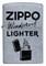 Зажигалка ZIPPO Zippo Windproof с покрытием Street Chrome™, латунь/сталь, серебристая, 38x13x57 мм - фото 354507