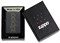 Зажигалка ZIPPO Zippo Design с покрытием Black Matte, латунь/сталь, чёрная, матовая, 38x13x57 мм - фото 354523