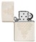Зажигалка ZIPPO Lucky Knot Design с покрытием Mercury Glass, латунь/сталь, бежевая, 38x13x57 мм - фото 354527
