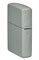 Зажигалка ZIPPO Classic с покрытием Flat Grey, латунь/сталь, серая, матовая, 38x13x57 мм - фото 354601
