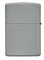 Зажигалка ZIPPO Classic с покрытием Flat Grey, латунь/сталь, серая, матовая, 38x13x57 мм - фото 354612