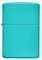 Зажигалка ZIPPO Classic с покрытием Flat Turquoise, латунь/сталь, бирюзовая, матовая, 38x13x57 мм - фото 354615