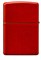 Зажигалка ZIPPO Classic с покрытием Metallic Red, латунь/сталь, красная, матовая, 38x13x57 мм - фото 354642