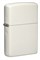Зажигалка ZIPPO Classic с покрытием Glow In The Dark, латунь/сталь, белая, матовая, 38x13x57 мм - фото 354654