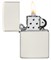 Зажигалка ZIPPO Classic с покрытием Glow In The Dark, латунь/сталь, белая, матовая, 38x13x57 мм - фото 354656