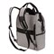 Рюкзак SWISSGEAR 16,5"Doctor Bags, серый/черный, полиэстер 900D/ПВХ, 29 x 17 x 41 см, 20 л - фото 355050