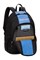 Рюкзак SWISSGEAR, чёрный/голубой, полиэстер 420D, 32х14х45 см, 20 л - фото 355094