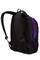 Рюкзак SWISSGEAR, чёрный/фиолетовый/серебристый, полиэстер 600D, 32х15х45 см, 22 л - фото 355098