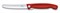 Нож для овощей VICTORINOX SwissClassic, складной, лезвие 11 см с волнистой кромкой, красный - фото 355312