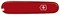 Передняя накладка для ножей VICTORINOX 91 мм, пластиковая, красная - фото 355593