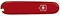 Передняя накладка для ножей VICTORINOX 84 мм, пластиковая, красная - фото 355598