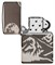 Зажигалка ZIPPO Armor™ с покрытием High Polish Black Ice®, латунь/сталь, чёрная, 38x13x57 мм - фото 356586