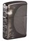 Зажигалка ZIPPO Armor™ Wolf  с покрытием High Polish Black Ice®, латунь/сталь, чёрная, 38x13x57 мм - фото 356589