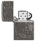 Зажигалка ZIPPO Armor® Wicca Design с покрытием Black Ice®, латунь/сталь, чёрная, 38x13x57 мм - фото 357061