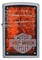 Зажигалка ZIPPO Harley-Davidson® с покрытием Street Chrome™, латунь/сталь, серебристая, 38x13x57 мм - фото 357087