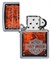 Зажигалка ZIPPO Harley-Davidson® с покрытием Street Chrome™, латунь/сталь, серебристая, 38x13x57 мм - фото 357089