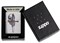 Зажигалка ZIPPO Sword Skull Desig с покрытием Brushed Chrome, латунь/сталь, серебристая, 38x13x57 мм - фото 357148
