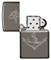 Зажигалка ZIPPO Лучшая цена 2022 с покрытием Black Ice®, латунь/сталь, чёрная, 38x13x57 мм - фото 357180