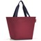 Сумка shopper m dark ruby - фото 360096