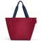 Сумка shopper m dark ruby - фото 360100