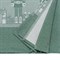 Скатерть из хлопка зеленого цвета с рисунком Щелкунчик из коллекции new year essential, 180х180см - фото 363852