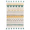 Ковер из хлопка с контрастным этническим орнаментом из коллекции ethnic, 160x230 см - фото 364446