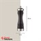 Мельница для соли smart solutions, 20 см, грецкий орех - фото 366321