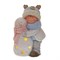 Фигурка декоративная "Мальчик и снеговик" с подсветкой, L30,5 W24 H50 см, (3хAAA не прилаг.) - фото 370485
