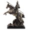 Фигурка декоративная "Рыцарь на коне", L24 W11 H28,5 см - фото 371027