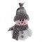 Украшение новогоднее "Снеговик", 2в, L10 W5 H15 см, 2в. - фото 373716