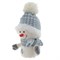 Игрушка набивная "Снеговик", L17 W15 H28 см, 2в. - фото 373990