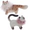 Фигурка декоративная "Кошка", L12,5 W5 H11,5 см, 2в. - фото 375321