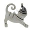 Фигурка декоративная "Кошка",  L13 W5,5 H13,5 см, 2в. - фото 375388