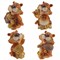 Фигурка декоративная "Тигр", L5,5 W5 H8 см, 4в. - фото 375895