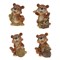 Фигурка декоративная "Тигр", L5,5 W4 H7 см, 4в - фото 375971