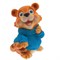 Фигурка декоративная "Тигр", L4,5 W4 H7 см, 4 в. - фото 375985