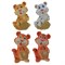 Фигурка декоративная "Тигр", L5,5 W5 H8,5 см, 4в. - фото 376056