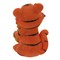 Фигурка декоративная "Тигр", L5,5 W5 H8,5 см, 4в. - фото 376063
