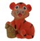 Фигурка декоративная "Тигр", L3 W3 H3,5 см, 12в. - фото 376083