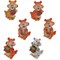 Фигурка декоративная "Тигр", L5,5 W4,5 H9 см, 6в. - фото 376103