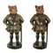 Фигурка декоративная "Тигр",  L11 W8 H21 см, 2в. - фото 376323