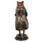 Фигурка декоративная "Тигр" (1xLR44) с часами,  L14 W15 H40 см, 2в. - фото 376344