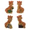 Фигурка декоративная  "Тигр", L4,5 W3 H6,5 см, 4в. - фото 376398