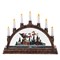 Фигурка декоративная "Подсвечник" (подсветка, 3хАА), L33 W8 H25,5 см - фото 377659