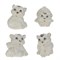 Фигурка декоративная "Тигрёнок", L5,5 W6 H4 см, 4в - фото 377931