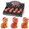 Фигурка декоративная "Тигр" (блок из 12 шт), L4,5 W4 H6,5 см, 3в. - фото 378081