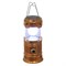 Фонарь кемпинговый, солн. бат., аккум. 220В,  USB, L9 W9 H14 см, 3в. - фото 379303